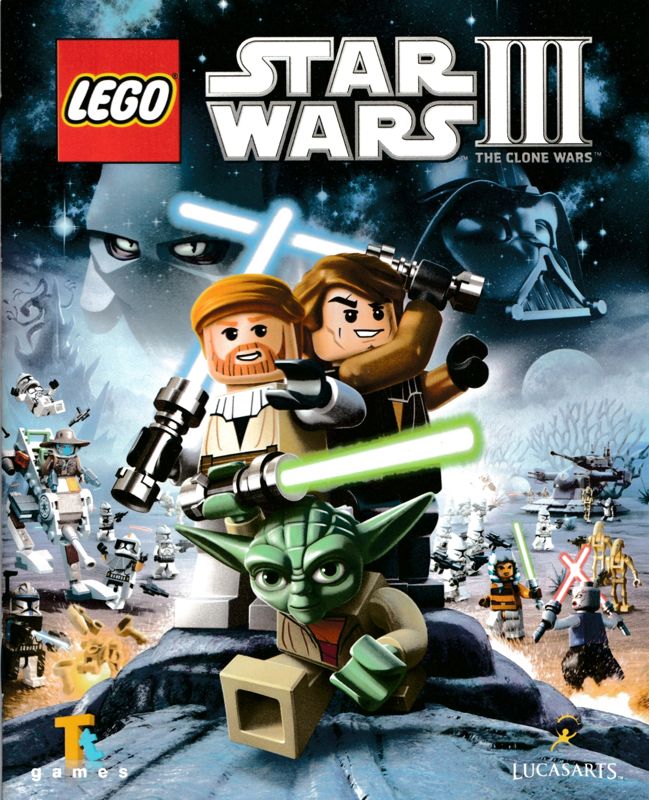 Manual for LEGO Star Wars III: The Clone Wars (PlayStation 3): Front