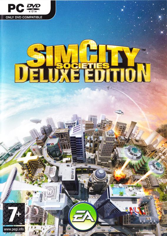 Front Cover for SimCity Societies: Deluxe Edition (Windows)