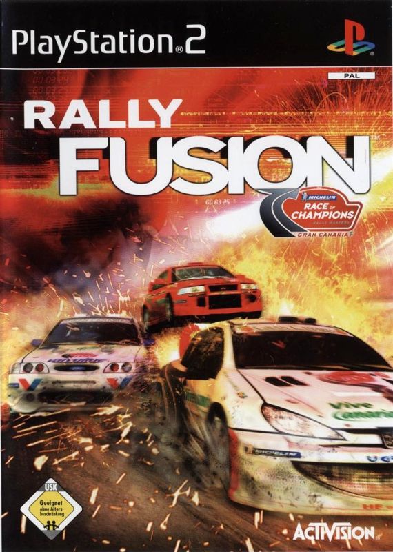 Front Cover for Rally Fusion: Race of Champions (PlayStation 2)