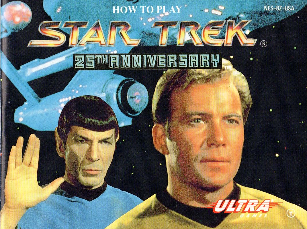 Manual for Star Trek: 25th Anniversary (NES)