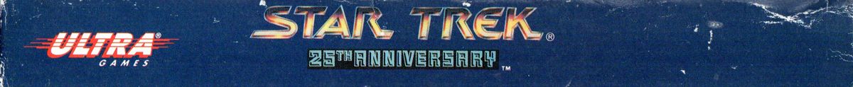 Spine/Sides for Star Trek: 25th Anniversary (NES): Left