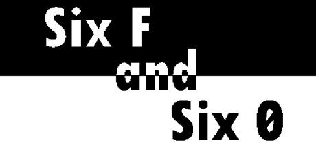 Front Cover for Six F and Six 0 (Windows) (Steam release)