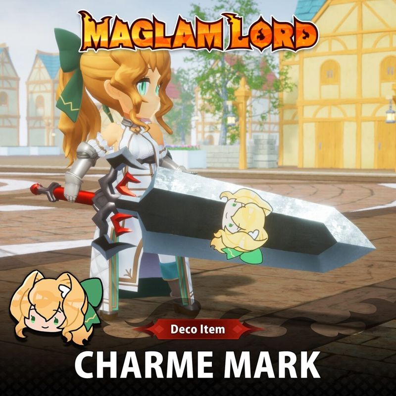 Front Cover for Maglam Lord: Deco Item - Charme Mark (PlayStation 4) (download release)