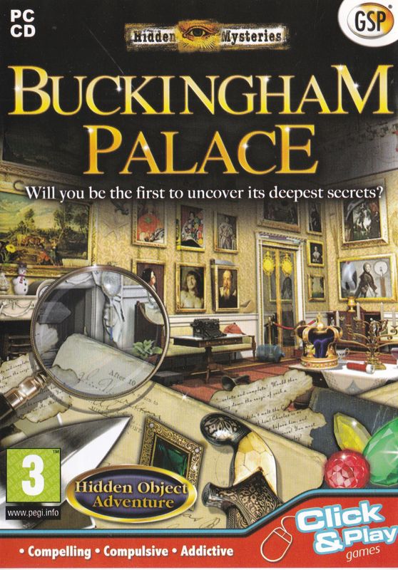 Front Cover for Hidden Mysteries: Buckingham Palace (Windows) (GSP release)