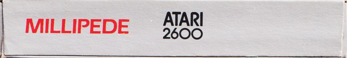 Spine/Sides for Millipede (Atari 2600) (1986 release (Model 26118)): Bottom