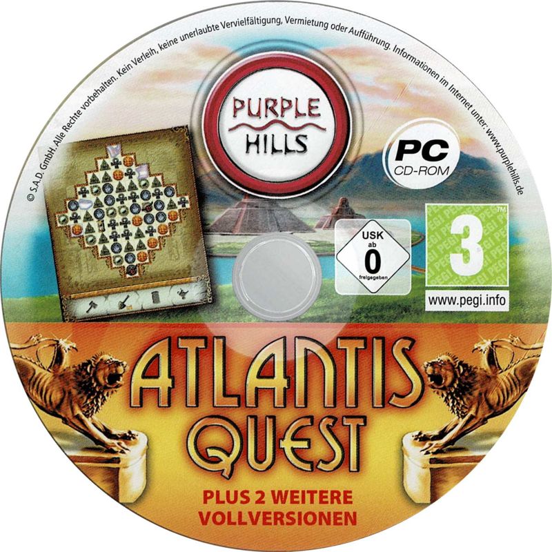 Media for Atlantis Quest (Windows) (Software Pyramide release)