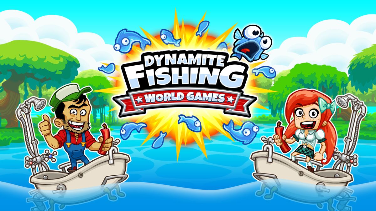Front Cover for Dynamite Fishing: World Games (Nintendo Switch) (download release): 2nd version