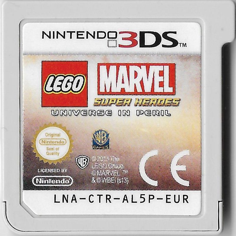 Media for LEGO Marvel Super Heroes: Universe in Peril (Nintendo 3DS)