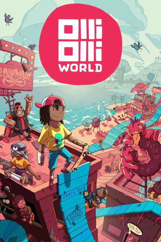 OlliOlli World cover or packaging material MobyGames