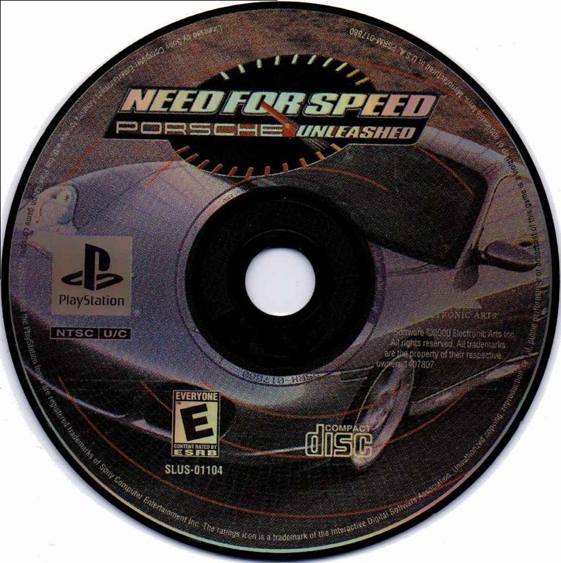 Media for Need for Speed: Porsche Unleashed (PlayStation)