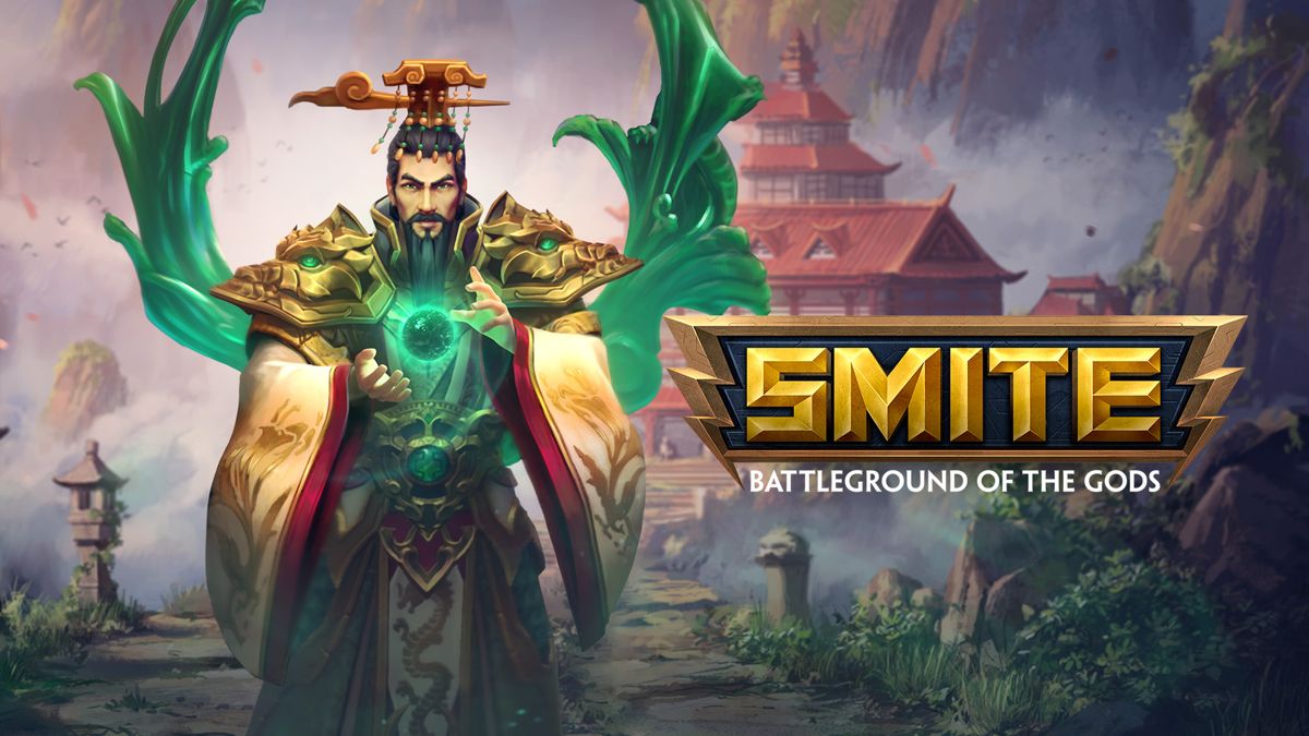 Front Cover for Smite: Battleground of the Gods (Nintendo Switch) (download release): New God: Yu Huang