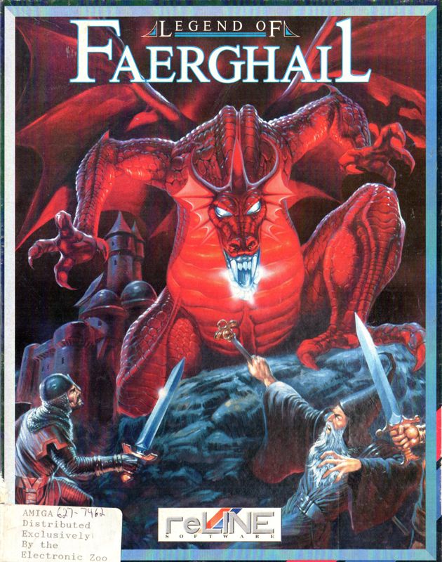 Front Cover for Legend of Faerghail (Amiga)