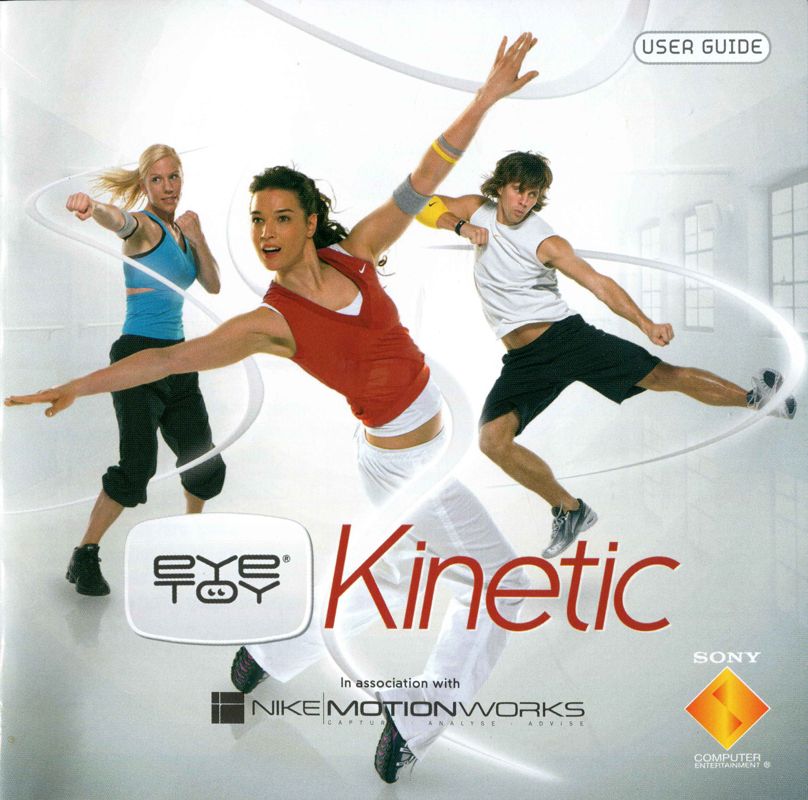 Advertisement for EyeToy: Kinetic (PlayStation 2): Front