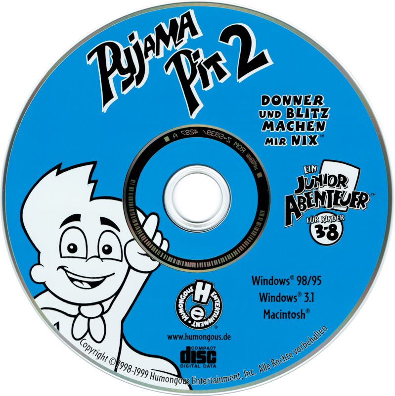 Media for Pajama Sam 2: Thunder and Lightning aren't so Frightening (Macintosh and Windows and Windows 3.x)