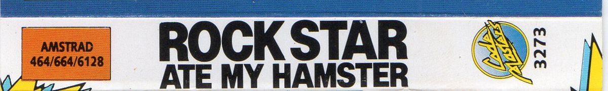 Spine/Sides for Rock Star Ate My Hamster (Amstrad CPC)
