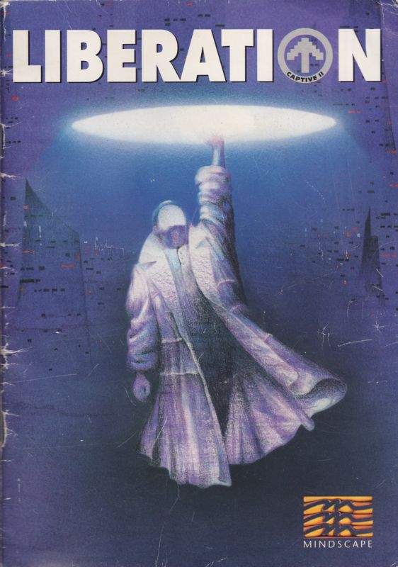 Manual for Liberation: Captive II (Amiga): Front