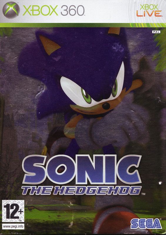 Front Cover for Sonic the Hedgehog (Xbox 360)