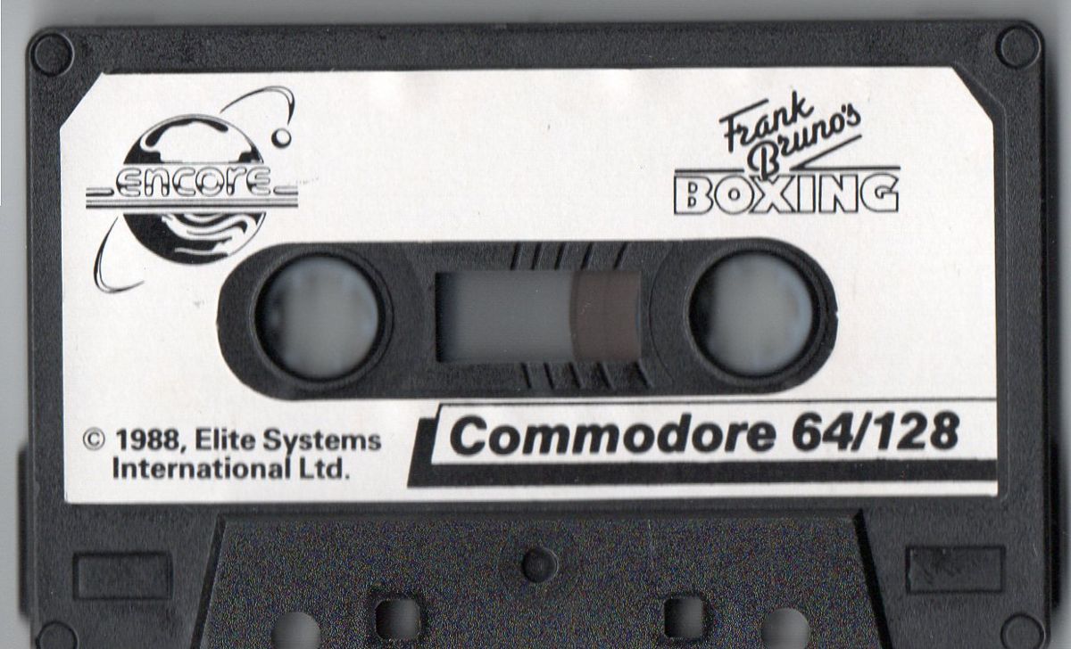 Media for Frank Bruno's Boxing (Commodore 64) (Encore budget release)