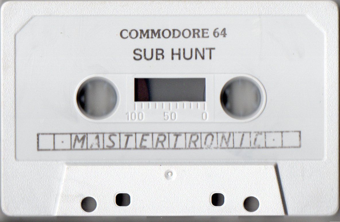 Media for Sub Hunt (Commodore 64)