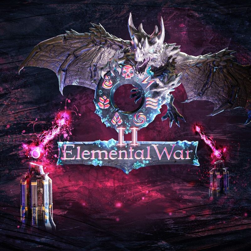 Front Cover for Elemental War II (PlayStation 4 and PlayStation 5) (download release)