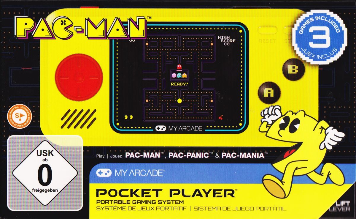 Front Cover for Pac-Man: Pocket Player (Dedicated handheld)