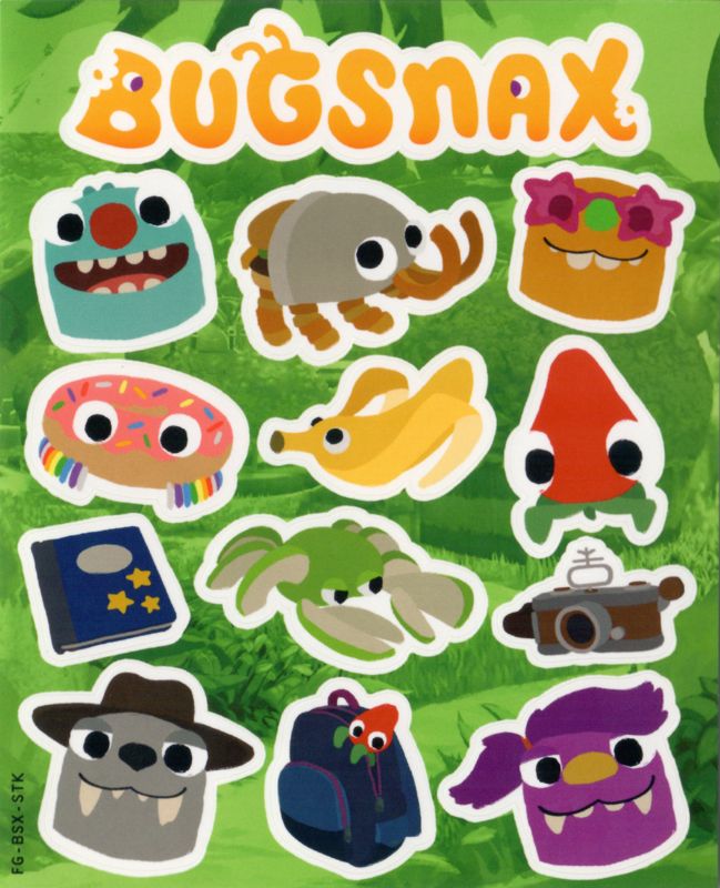 Extras for Bugsnax (PlayStation 5) (Fangamer edition): Stickers