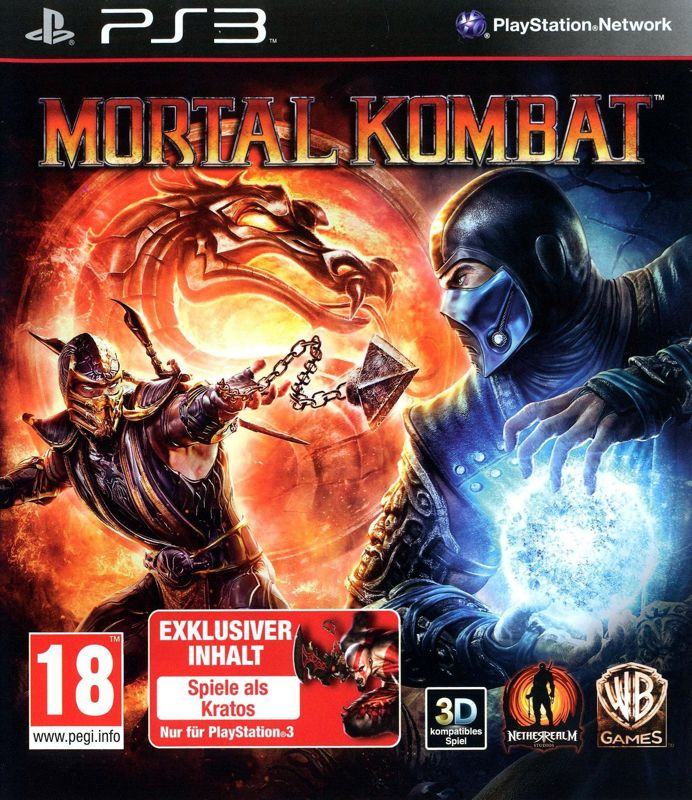 Front Cover for Mortal Kombat (PlayStation 3)