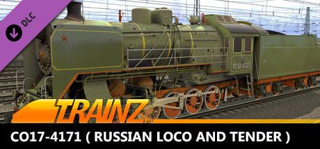 Front Cover for Trainz 2022: CO17-4171 (Russian Loco and Tender) (Macintosh and Windows) (Steam release)