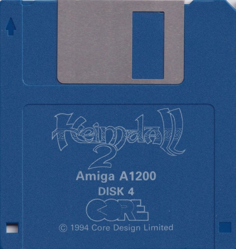 Media for Heimdall 2: Into the Hall of Worlds (Amiga) (Amiga 1200 AGA release): Disk 4