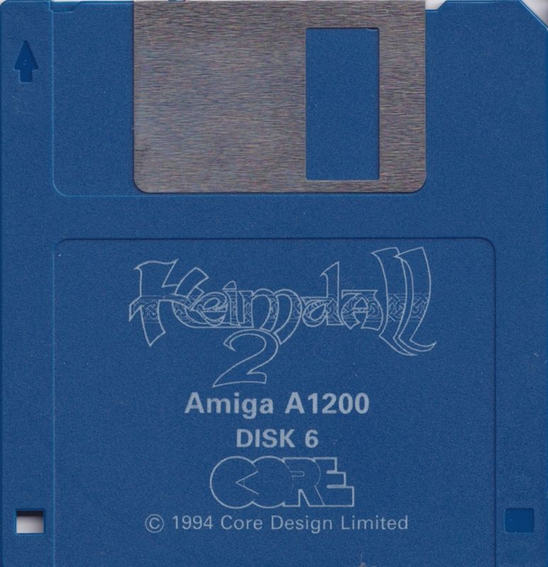 Media for Heimdall 2: Into the Hall of Worlds (Amiga) (Amiga 1200 AGA release): Disk 6