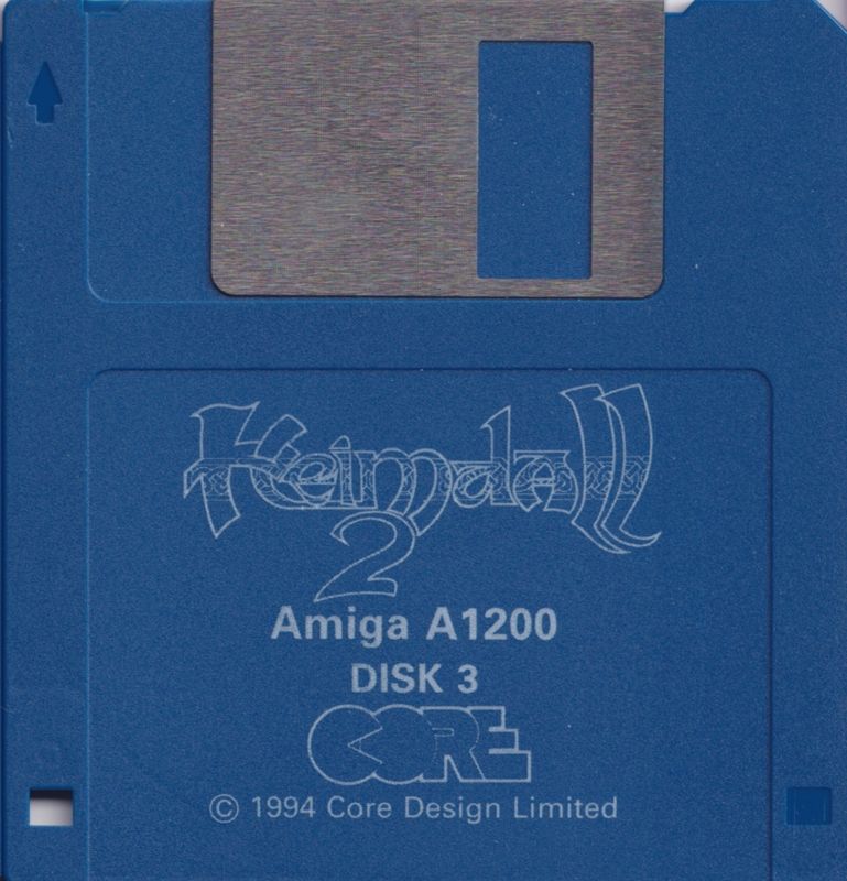 Media for Heimdall 2: Into the Hall of Worlds (Amiga) (Amiga 1200 AGA release): Disk 3