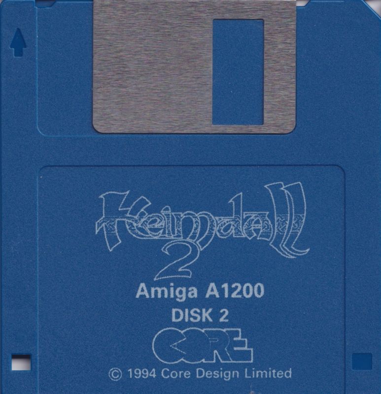 Media for Heimdall 2: Into the Hall of Worlds (Amiga) (Amiga 1200 AGA release): Disk 2