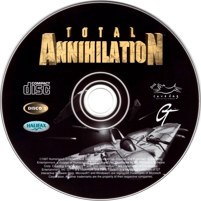 Media for Total Annihilation (Windows) (Second release): Disc 2
