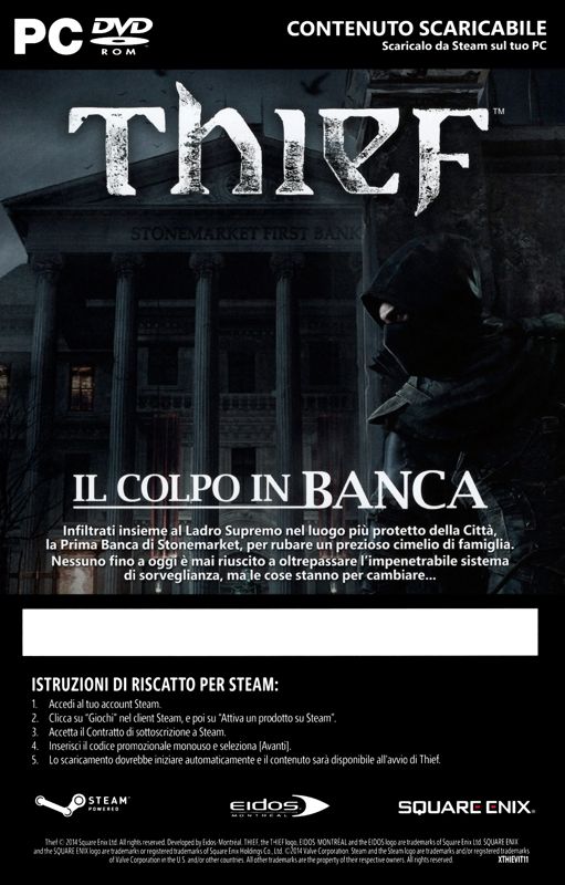 Other for Thief (Windows): DLC Steam Key