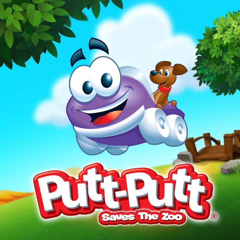 Front Cover for Putt-Putt Saves the Zoo (Nintendo Switch) (download release)