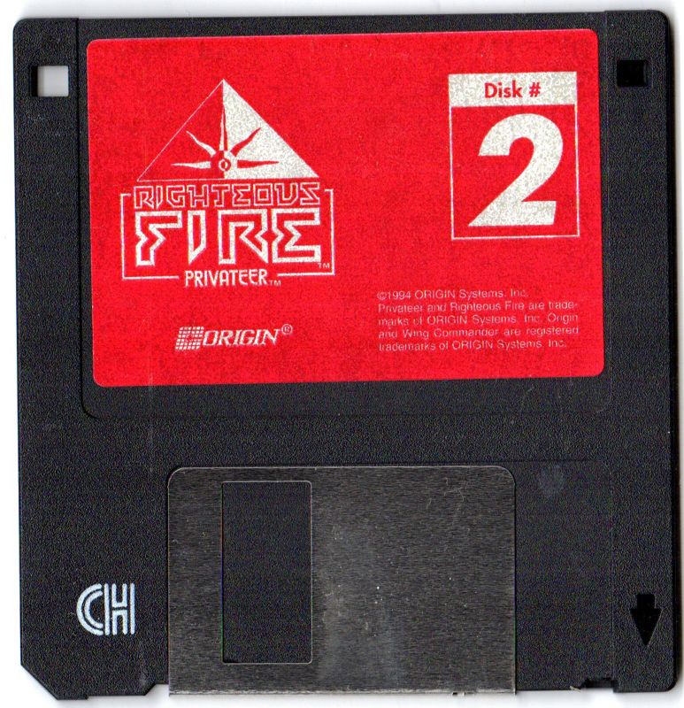 Media for Privateer: Righteous Fire (DOS): Disk 2