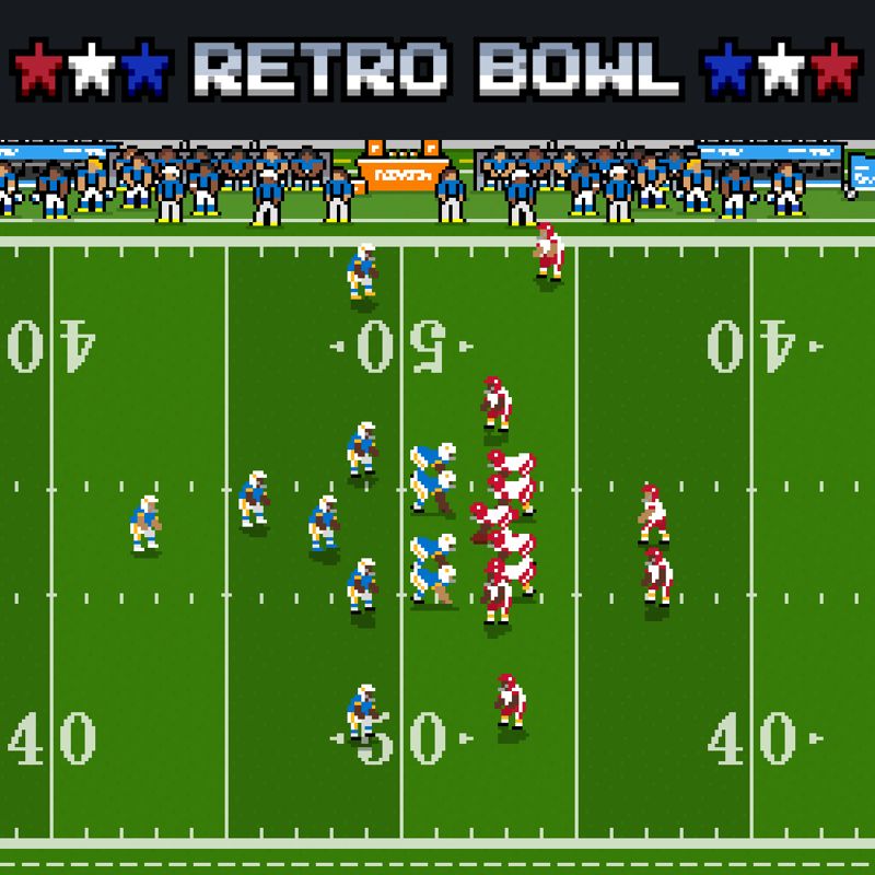 Retro Bowl cover or packaging material MobyGames