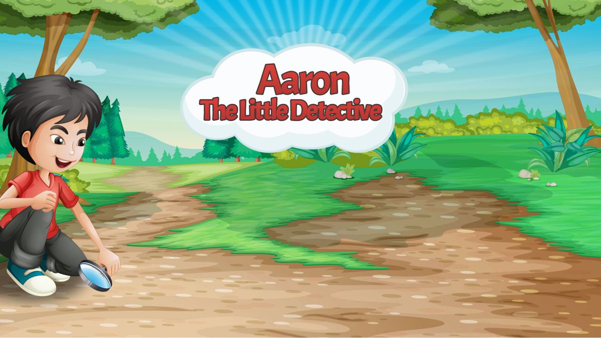 Front Cover for Aaron the little detective: Hidden Object game for kids (Nintendo Switch) (download release)