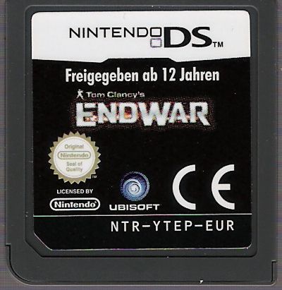 Media for Tom Clancy's EndWar (Nintendo DS)
