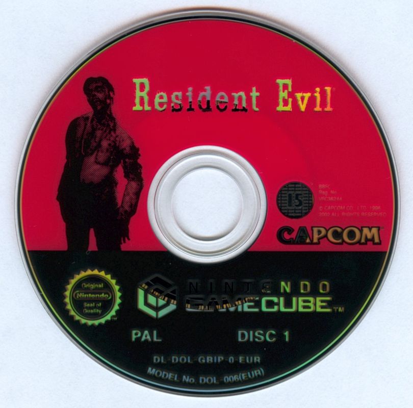 Media for Resident Evil (GameCube): Disc 1