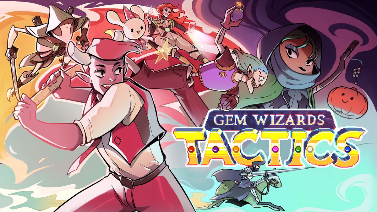 Front Cover for Gem Wizards Tactics (Nintendo Switch) (download release)