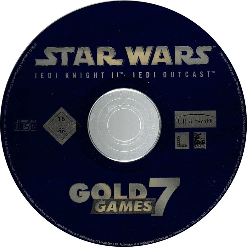 Media for Gold Games 7 (Windows): Star Wars: Jedi Knight II - Jedi Outcast