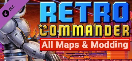 Front Cover for Retro Commander: All Maps & Modding (Linux and Macintosh and Windows) (Steam release)