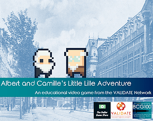 Front Cover for Albert and Camille's Little Lille Adventure (Browser and Macintosh and Windows) (itch.io release)