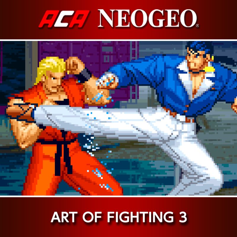 Front Cover for Art of Fighting 3: The Path of The Warrior (Nintendo Switch) (download release)