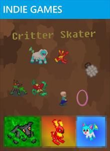 Front Cover for Critter Skater (Xbox 360) (XNA Indie release)