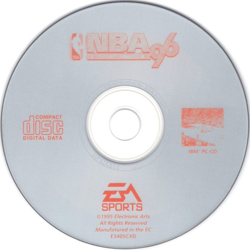 Media for NBA Live 96 (DOS)