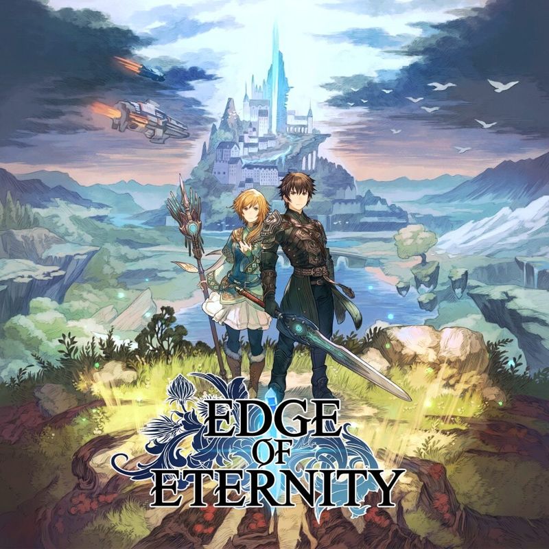 Front Cover for Edge of Eternity (PlayStation 4 and PlayStation 5) (download release)