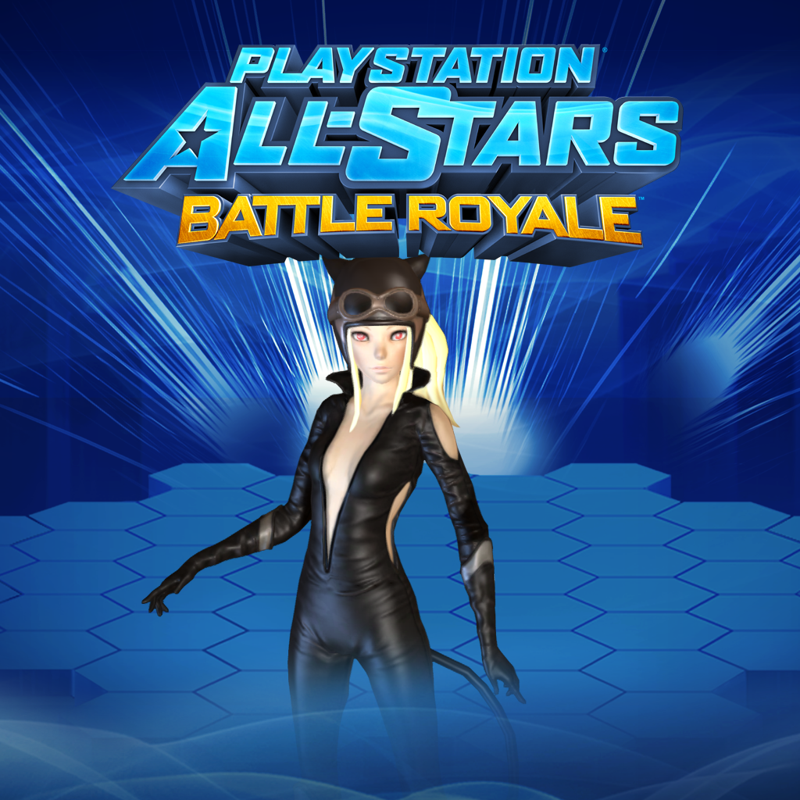 Front Cover for PlayStation All-Stars Battle Royale: Gravity Rush's The Dark Cat Costume (PS Vita and PlayStation 3) (download release)