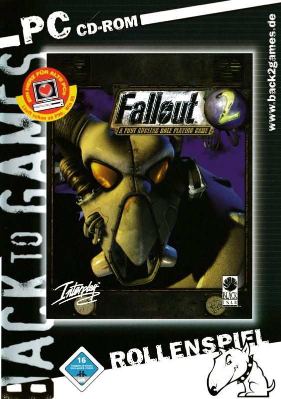 Front Cover for Fallout 2 (Windows) (Back to Games release)